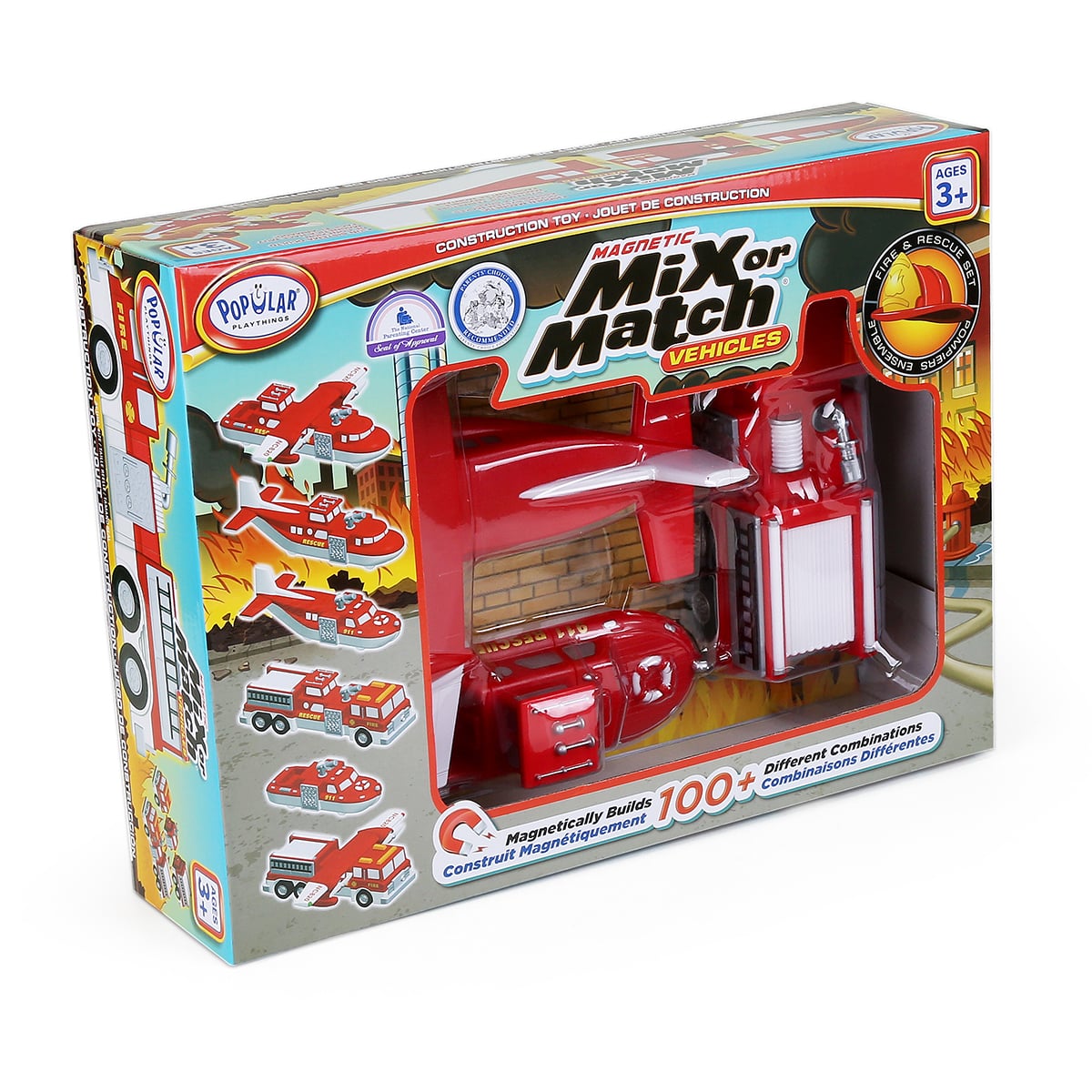 ミックス＆マッチ ファイヤー＆レスキュー: ボーネルンド オンラインショップ。世界中の知育玩具 など、あそび道具がたくさん。0歳からのお子様へのプレゼントにも。
