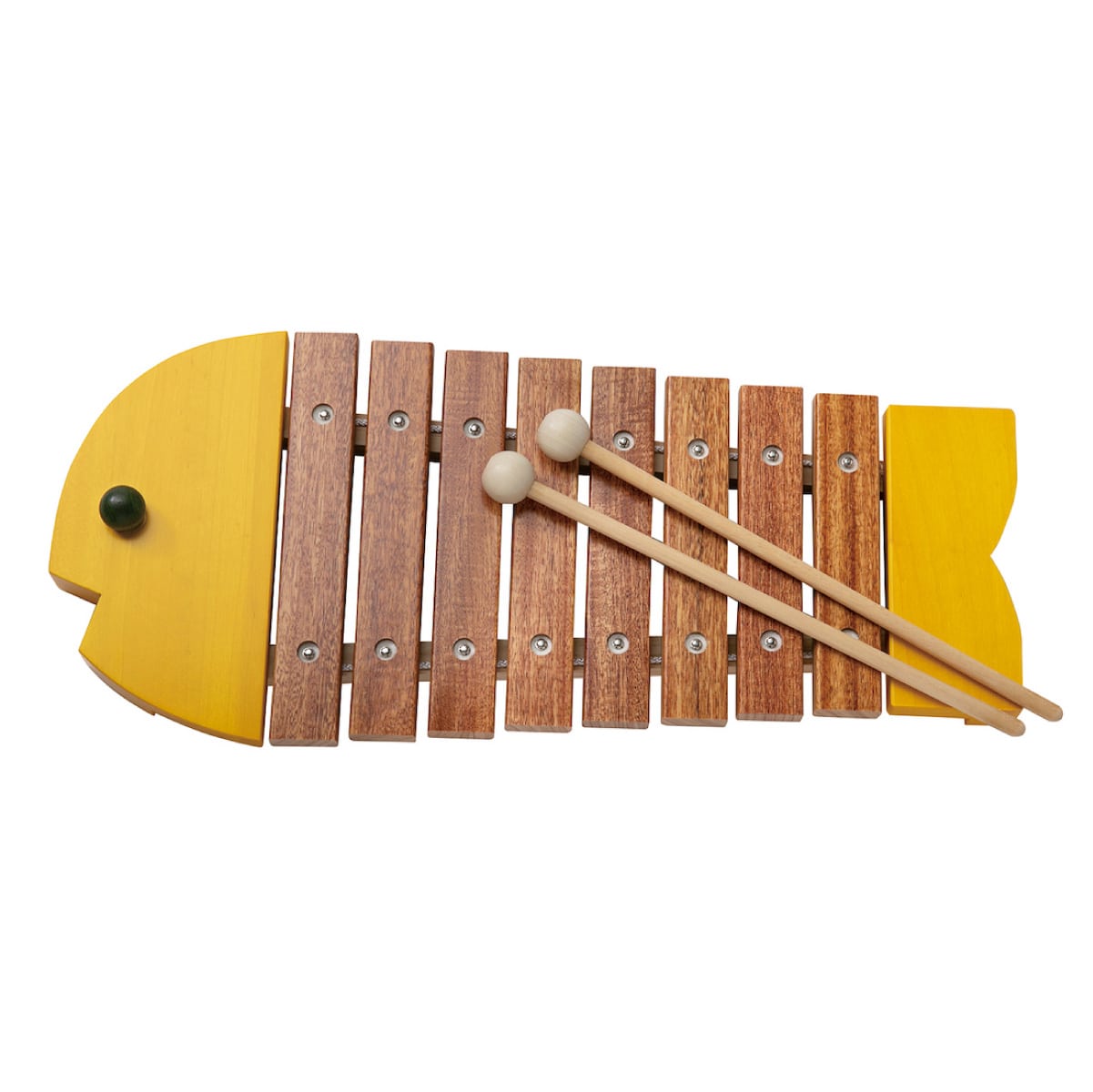 【新品】BorneLund おさかなシロフォン　木琴　黄色　ボーネルンド おさかなシロフォン黄: ボーネルンド オンラインショップ。世界