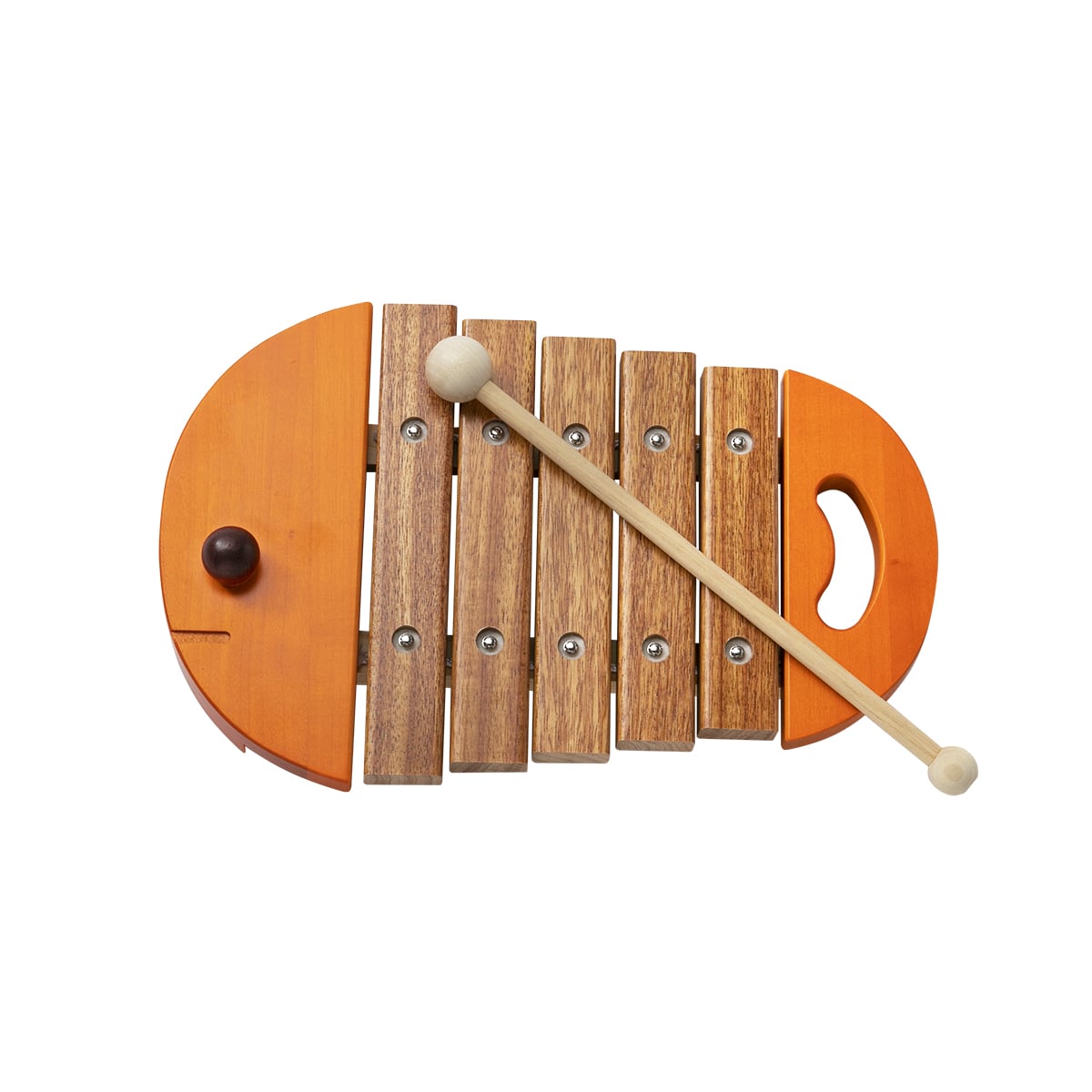 最適な材料 ボーネルンド BorneLund ベビーシロフォン オレンジ 木のおもちゃ 木琴 楽器 シロフォン 出産祝い