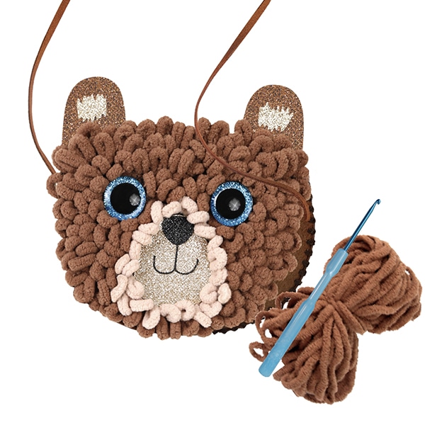 ふわもこループポシェット くま