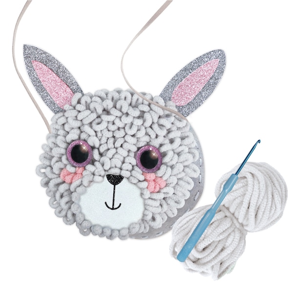 ふわもこループポシェット うさぎ