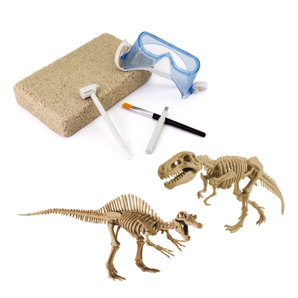 恐竜発掘キット ティラノサウルス＆スピノサウルス