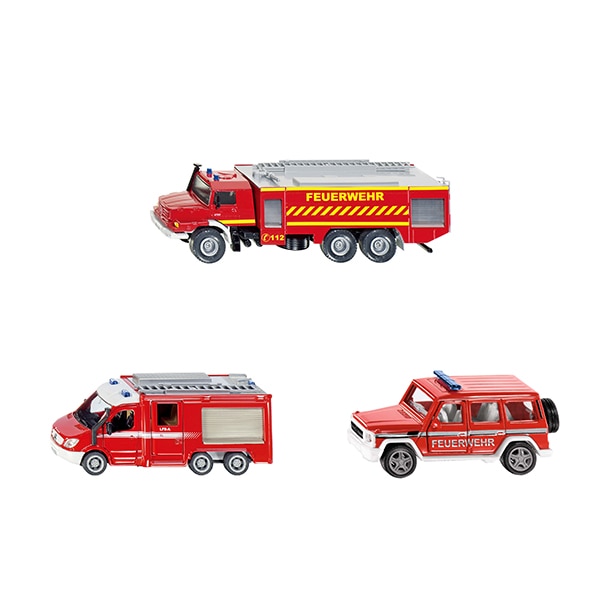 消防車両セットL(ジク・SIKU)